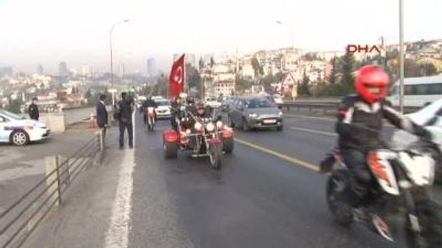 Boğaziçi Köprüsü'nde 10 Kasım