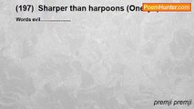 premji premji - (197)  Sharper than harpoons (Oneryu)