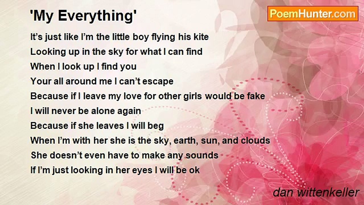 dan wittenkeller - 'My Everything'