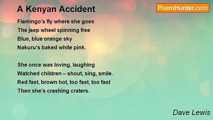 Dave Lewis - A Kenyan Accident