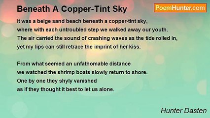 Hunter Dasten - Beneath A Copper-Tint Sky