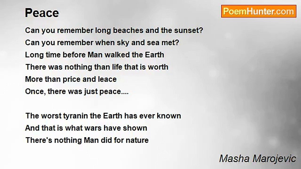 Masha Marojevic - Peace