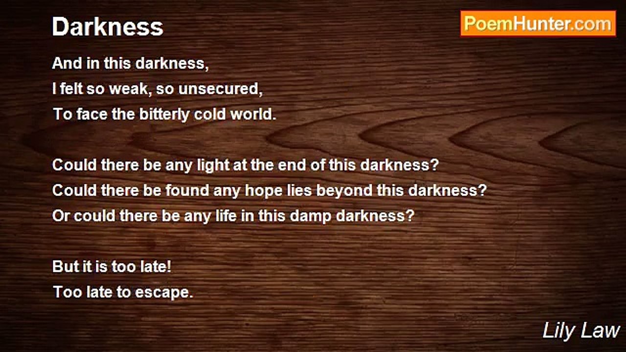 Lily Law - Darkness
