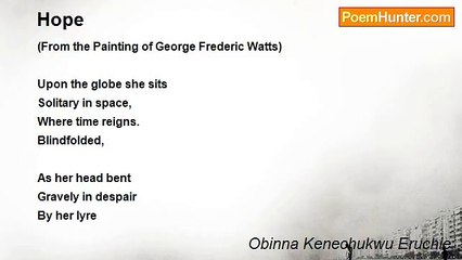 Obinna Kenechukwu Eruchie - Hope