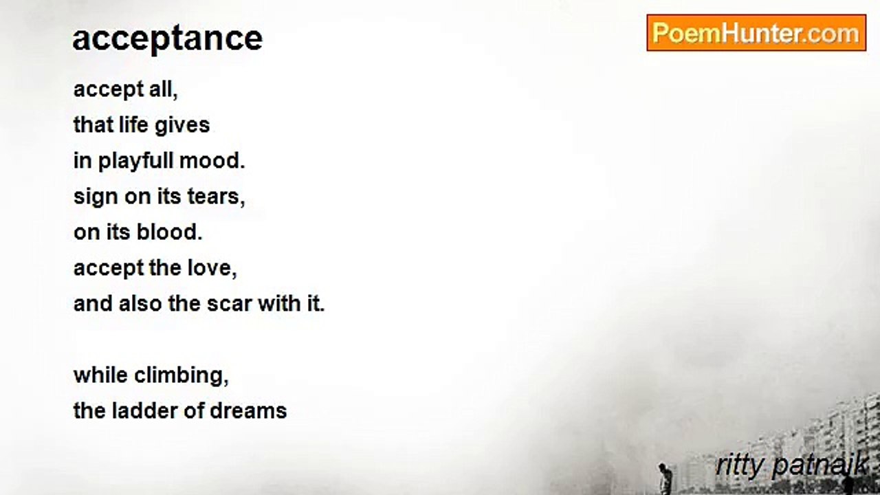 ritty patnaik - acceptance