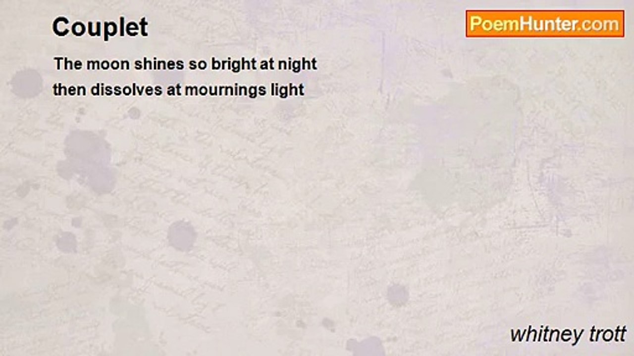 whitney trott - Couplet