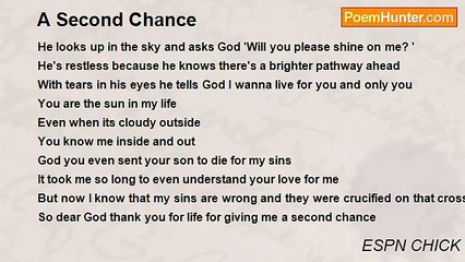 ESPN CHICK - A Second Chance