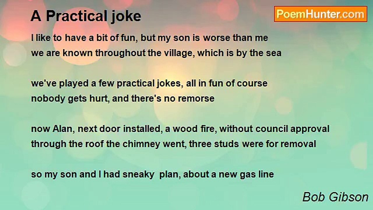 Bob Gibson - A Practical joke