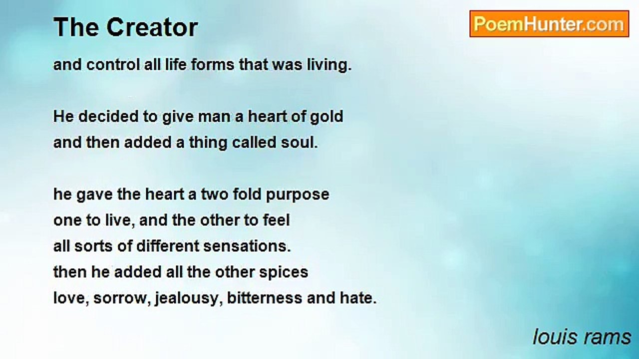 louis rams - The Creator