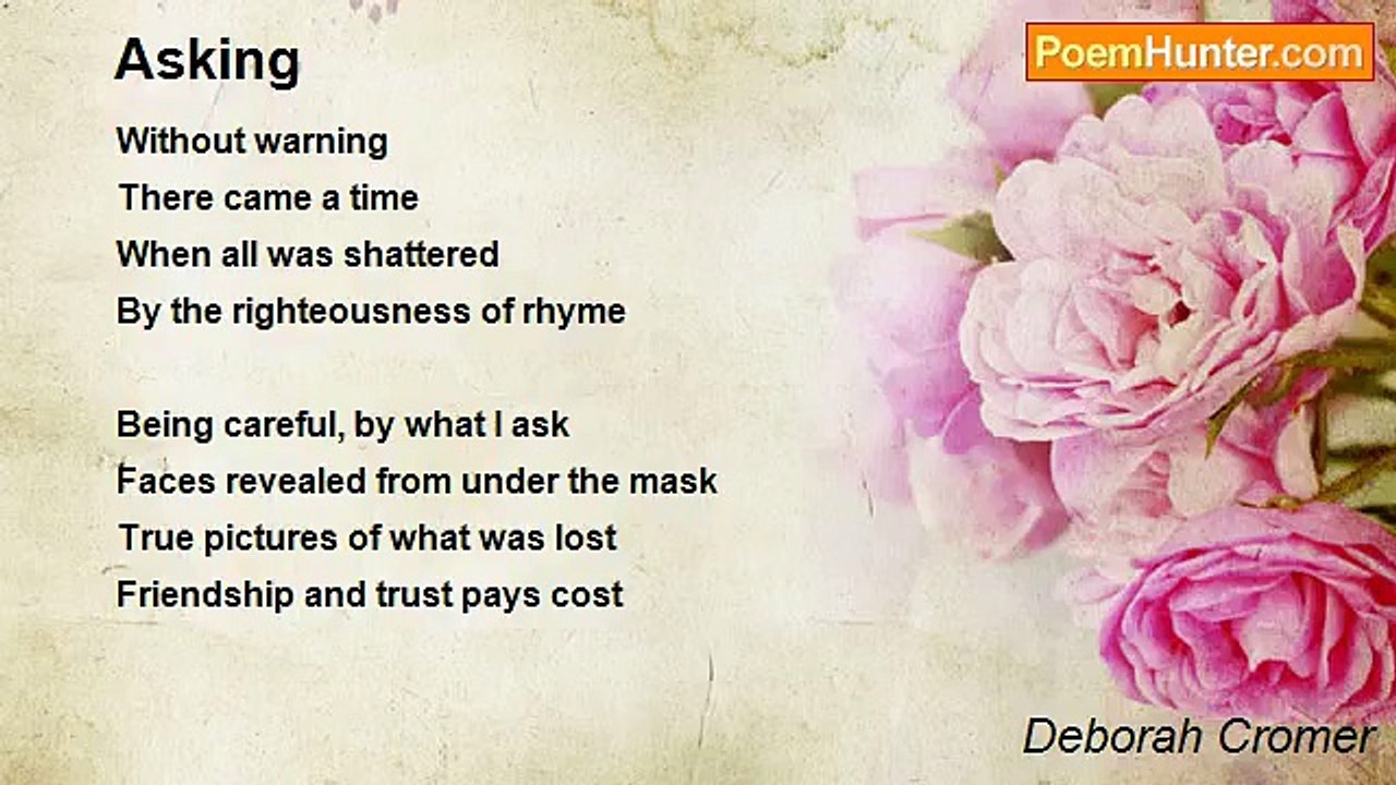 Deborah Cromer - Asking