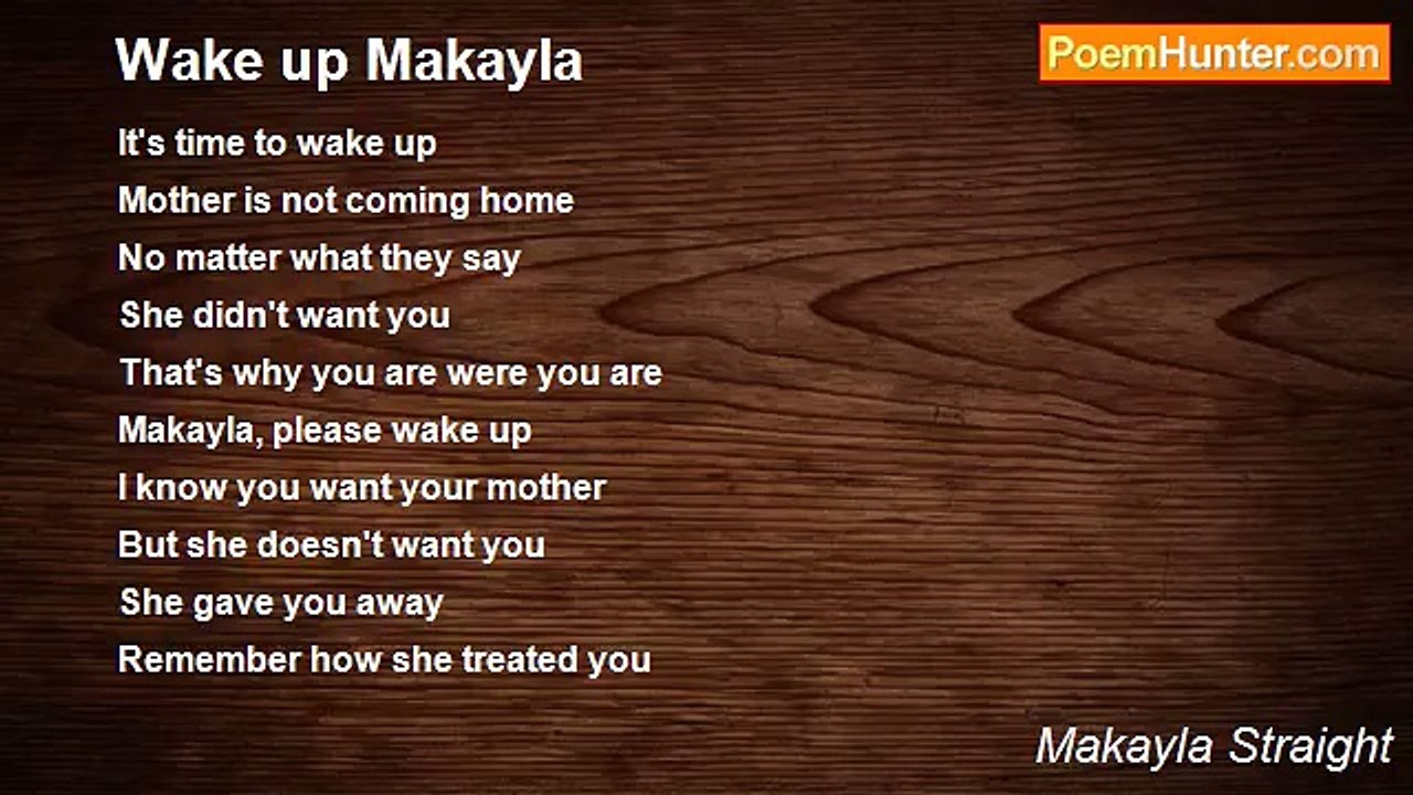 Makayla Straight - Wake up Makayla