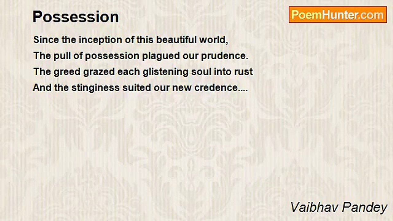 Vaibhav Pandey - Possession