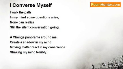 Sanjib Das - I Converse Myself
