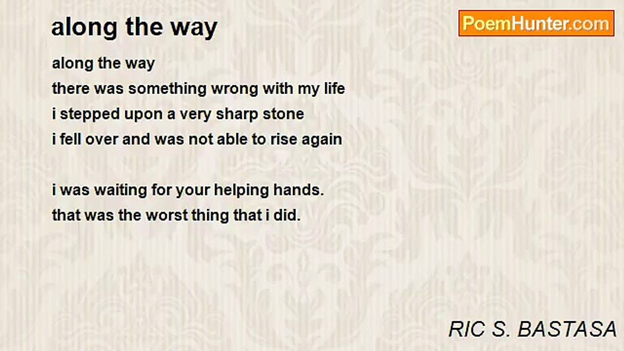 RIC S. BASTASA - along the way