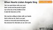 debbie wagoner - When Hearts Listen Angels Sing