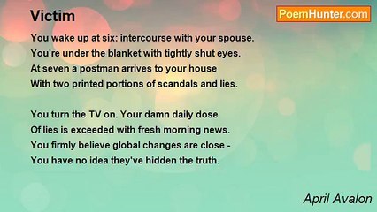 April Avalon - Victim