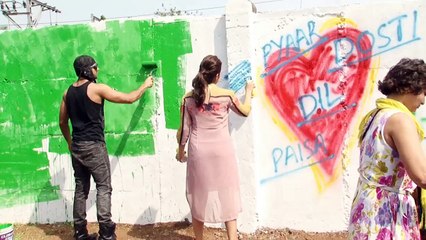 Ranveer Parineeti and Ali Zafar turn painters for Kill Dil