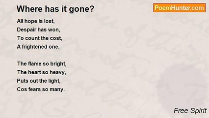 Free Spirit - Where has it gone?