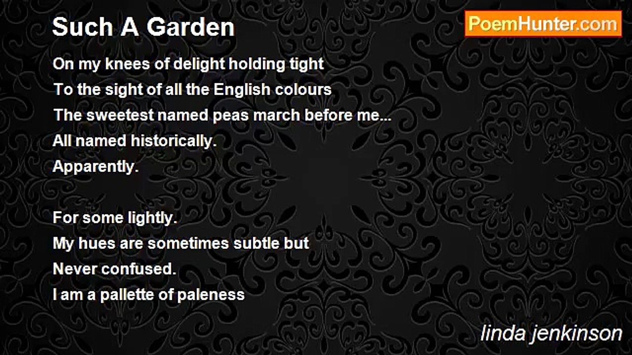 linda jenkinson - Such A Garden