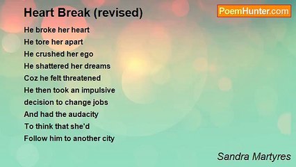 Sandra Martyres - Heart Break (revised)
