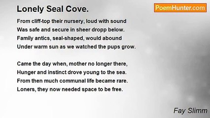 Fay Slimm - Lonely Seal Cove.