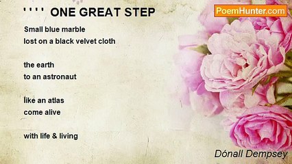 Dónall Dempsey - ' ' ' '  ONE GREAT STEP
