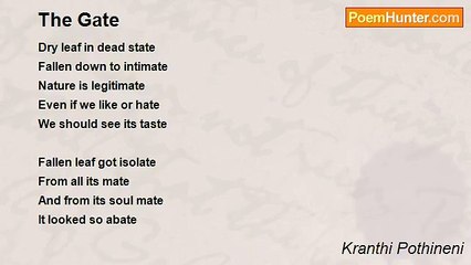 Kranthi Pothineni - The Gate