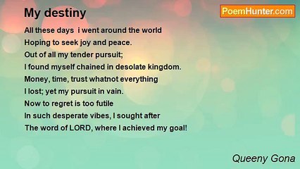 Queeny Gona - My destiny
