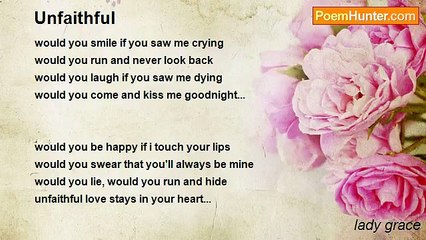 lady grace - Unfaithful