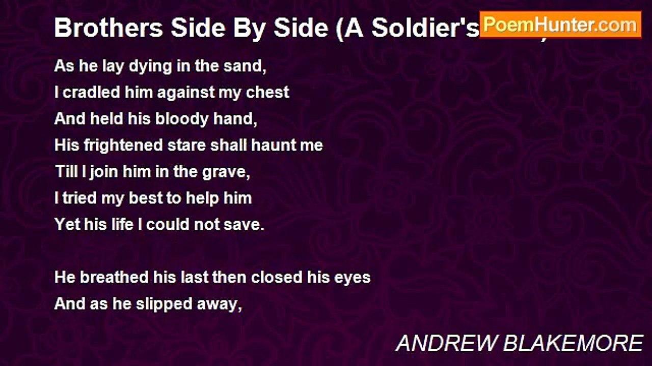 ANDREW BLAKEMORE - Brothers Side By Side (A Sol...