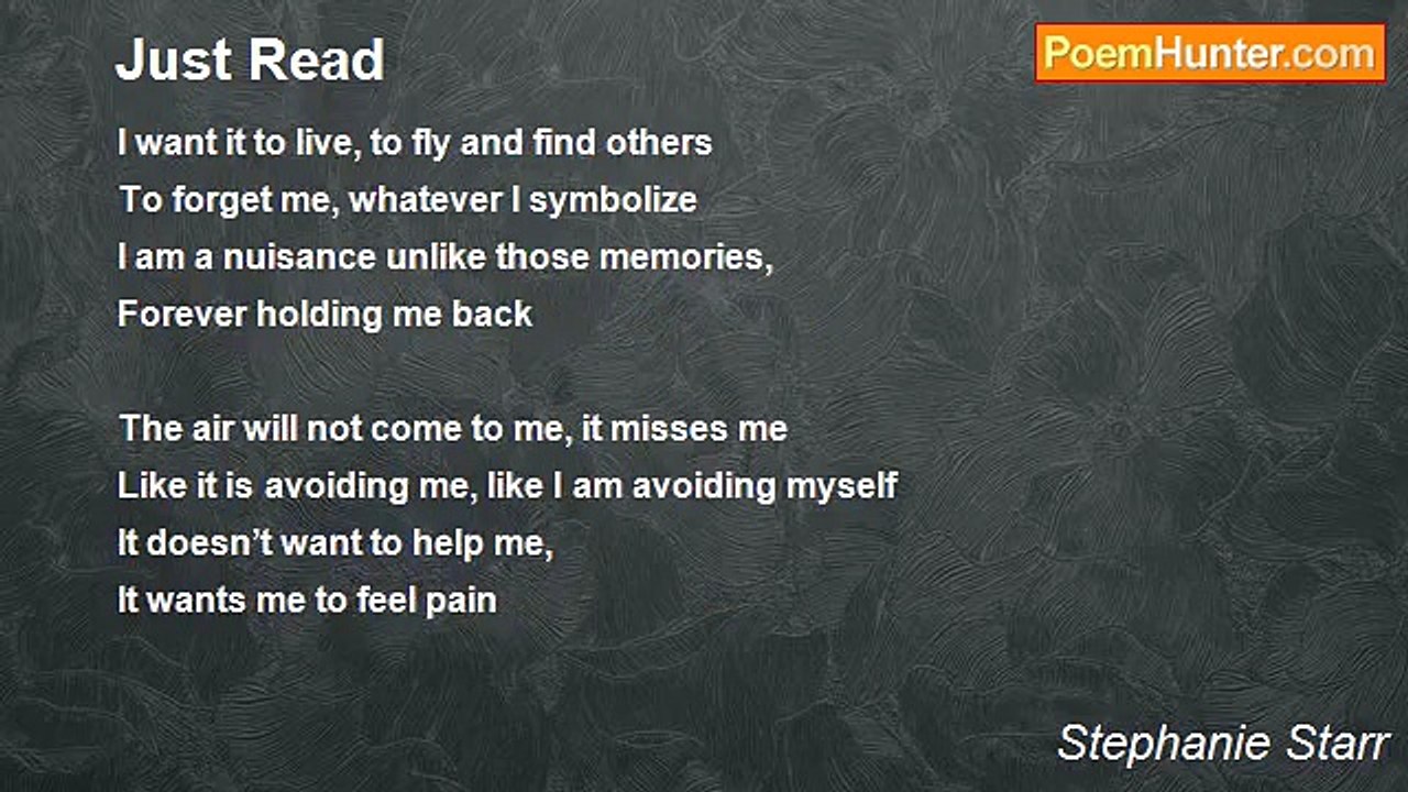 Stephanie Starr - Just Read