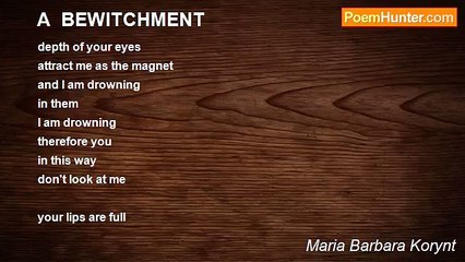 Maria Barbara Korynt - A  BEWITCHMENT