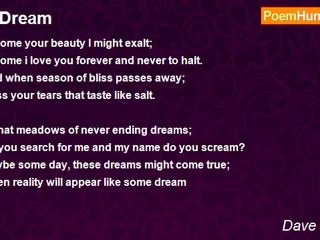 Dave Tanwar - A Dream