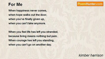 kimber harrison - For Me