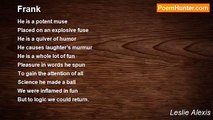 Leslie Alexis - Frank