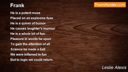 Leslie Alexis - Frank