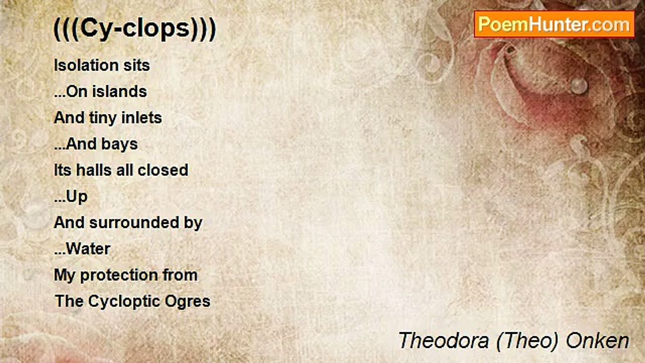 Theodora (Theo) Onken - (((Cy-clops)))
