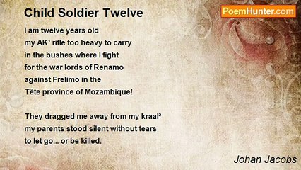 Johan Jacobs - Child Soldier Twelve