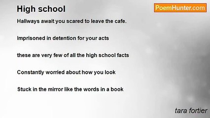 tara fortier - High school