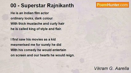 Vikram G. Aarella - 00 - Superstar Rajnikanth