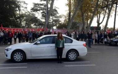 Beşiktaş'ta Ataya Saygı Zinciri