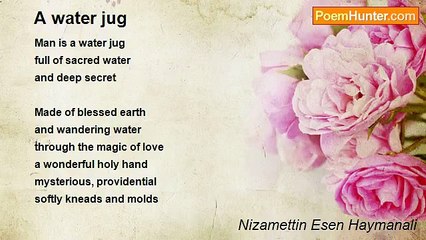 Nizamettin Esen Haymanali - A water jug