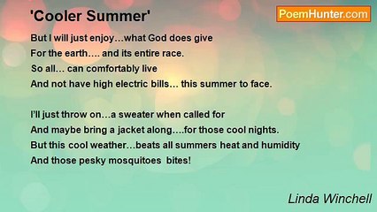 Linda Winchell - 'Cooler Summer'