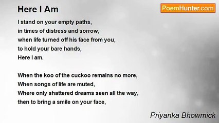 Priyanka Bhowmick - Here I Am