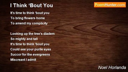 Noel Horlanda - I Think ‘Bout You