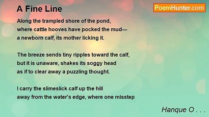 Hanque O . . . - A Fine Line