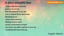 Angelic Warrior - A most beautiful kiss