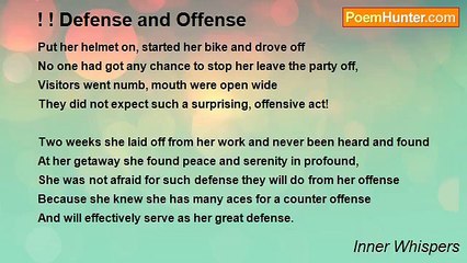 Inner Whispers - ! ! Defense and Offense