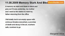 Margaret Alice - 11.08.2009 Memory Stark And Bleak