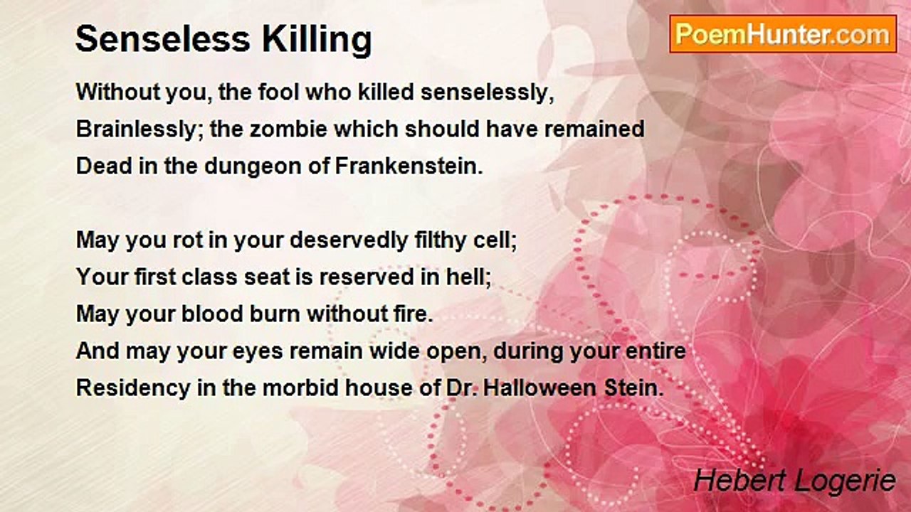 Hebert Logerie - Senseless Killing